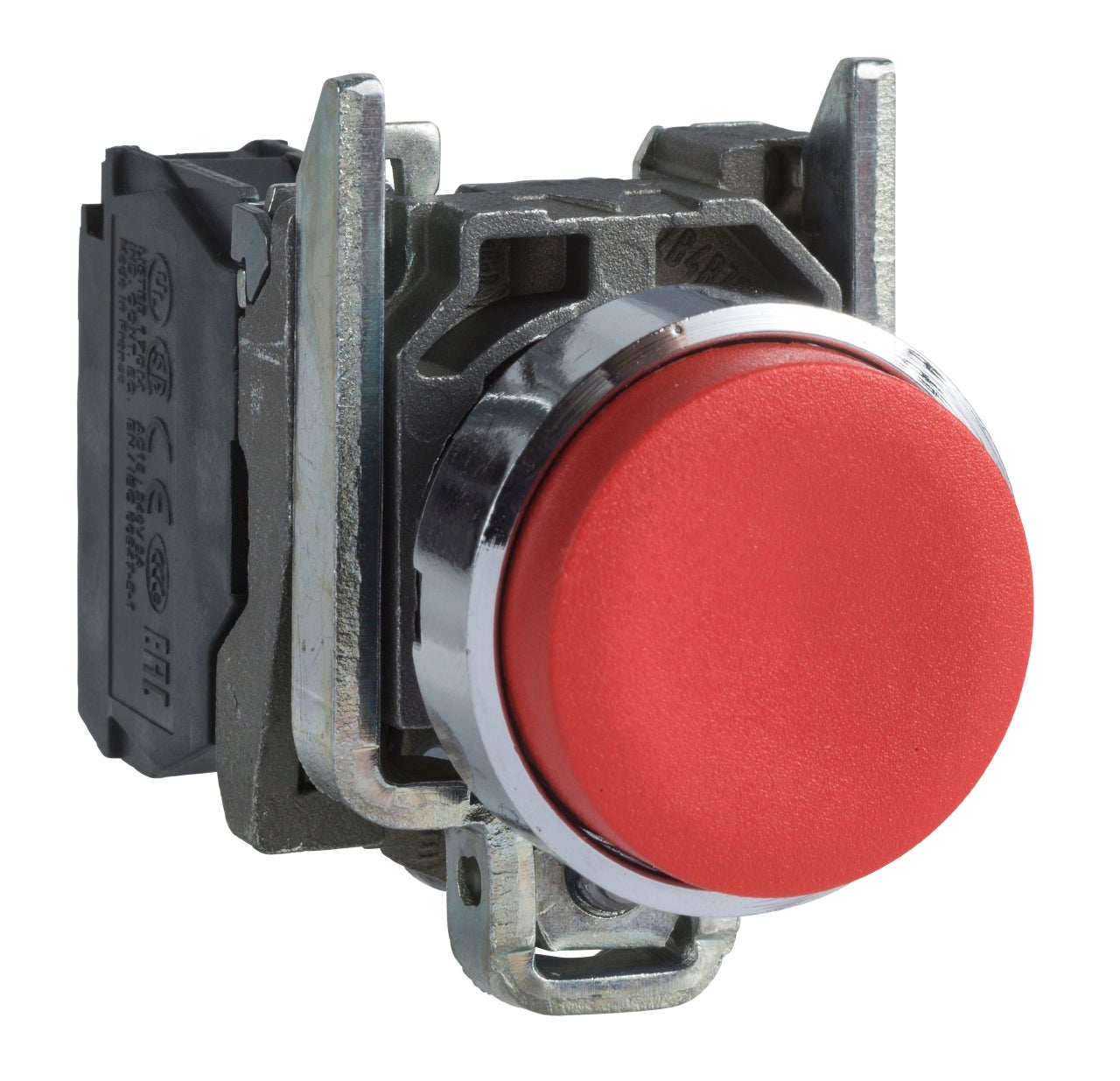 Bouton poussoir dépassant 1 nf rouge complet schneider — free download