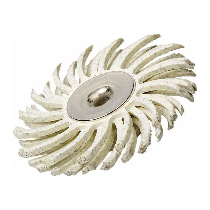Lot De 6 Brosses En Nylon De Polissage 25mm - Pour Dremel Ou Mini-Meuleuse - Réf D3 - Neuf