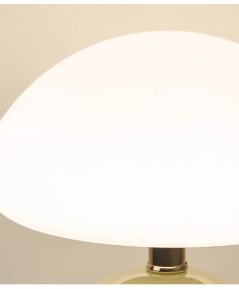 Lampe de table de chevet champignon, lampe de table champignon enfichable, tricolore à intensité variable en continu, bordeaux, 22*12*20 cm - 3