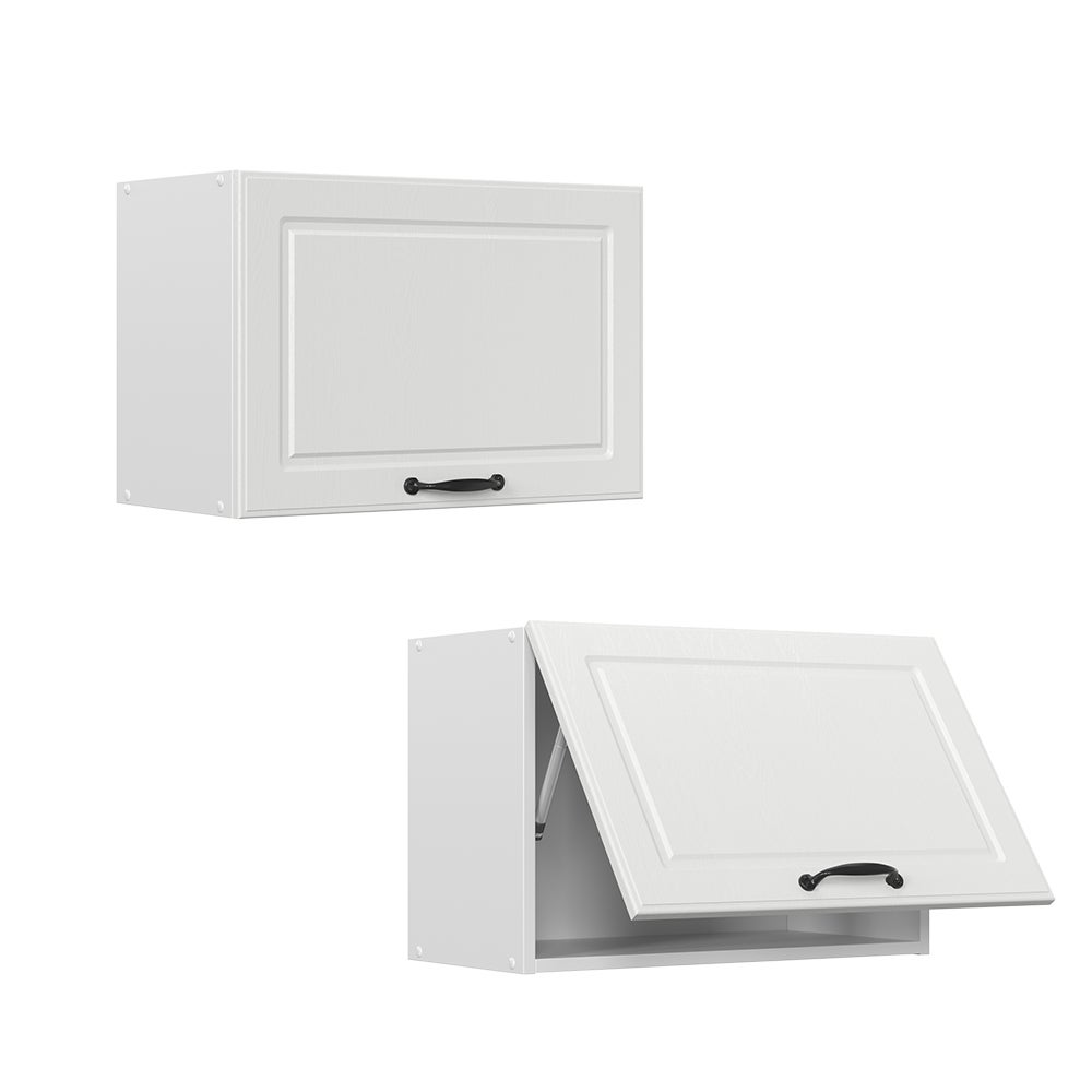 Vicco Elément haut de cuisine R-Line, Blanc campagne, 60cm Plat - 5