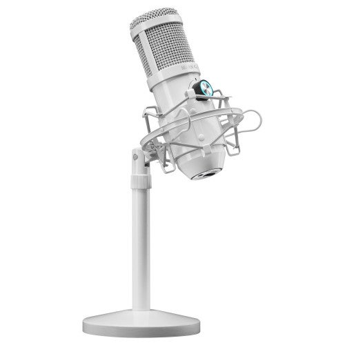 Micro blanc Mars Gaming Pro Studio | Leroy Merlin