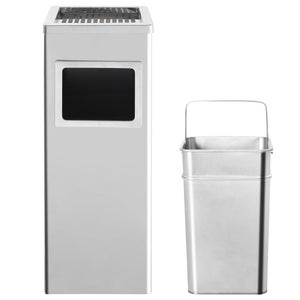 Posacenere in acciaio inox da esterno