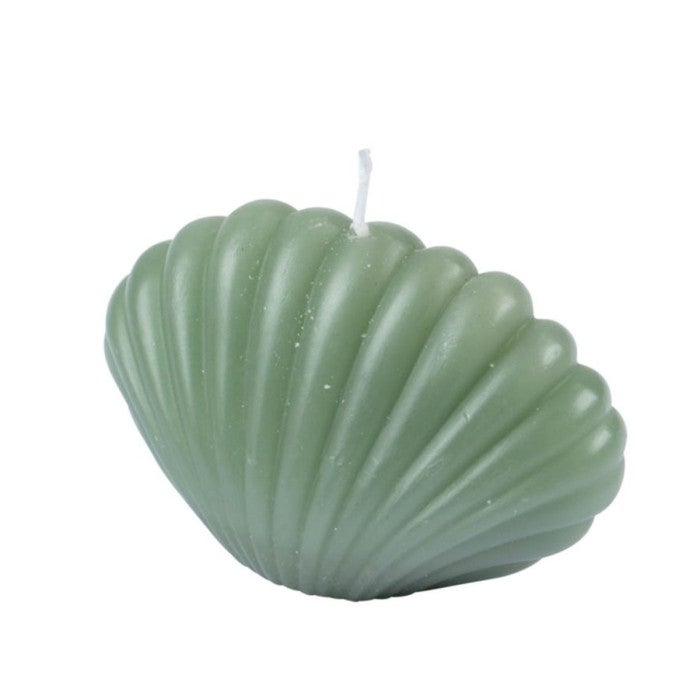 Bougie Déco Pyramide Arty 12cm Blanc