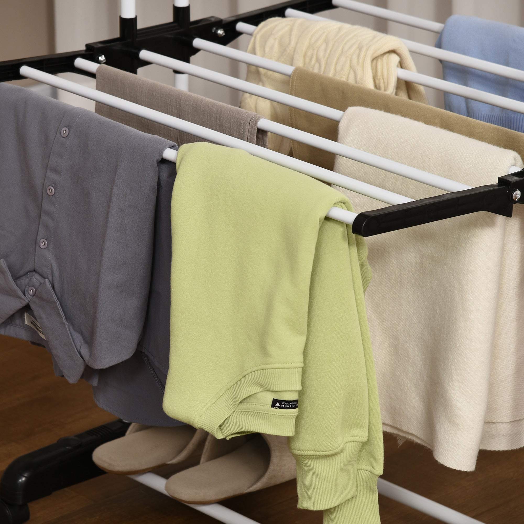 Étendoir à linge Acier HOMCOM - 9