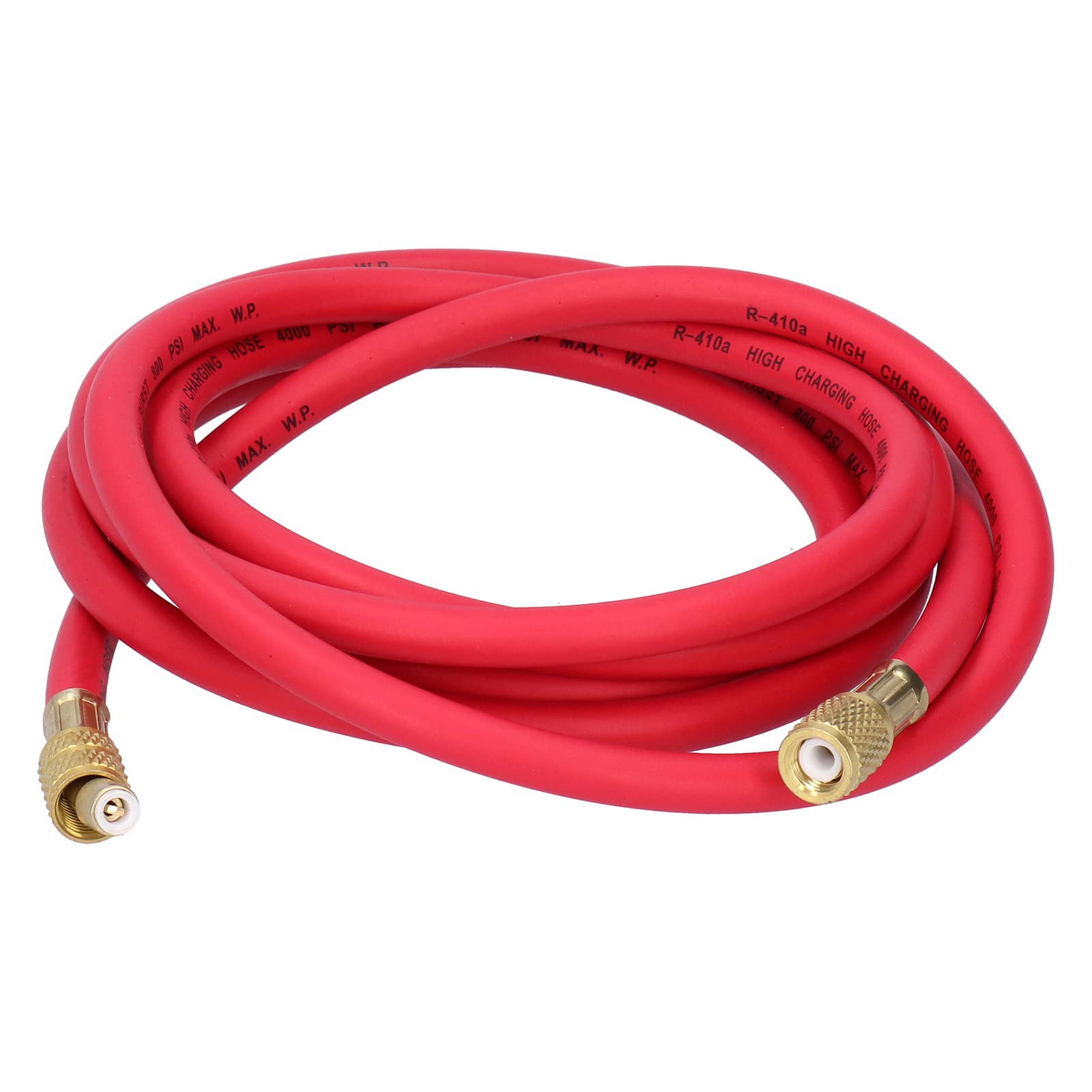 Tuyau De Charge Réfrigérant R410A 35" (3 Pièces) – 800-4000 PSI, 1/4" & 5/16" – Flexible Caoutchouc & Cuivre Pour HVAC Recharge