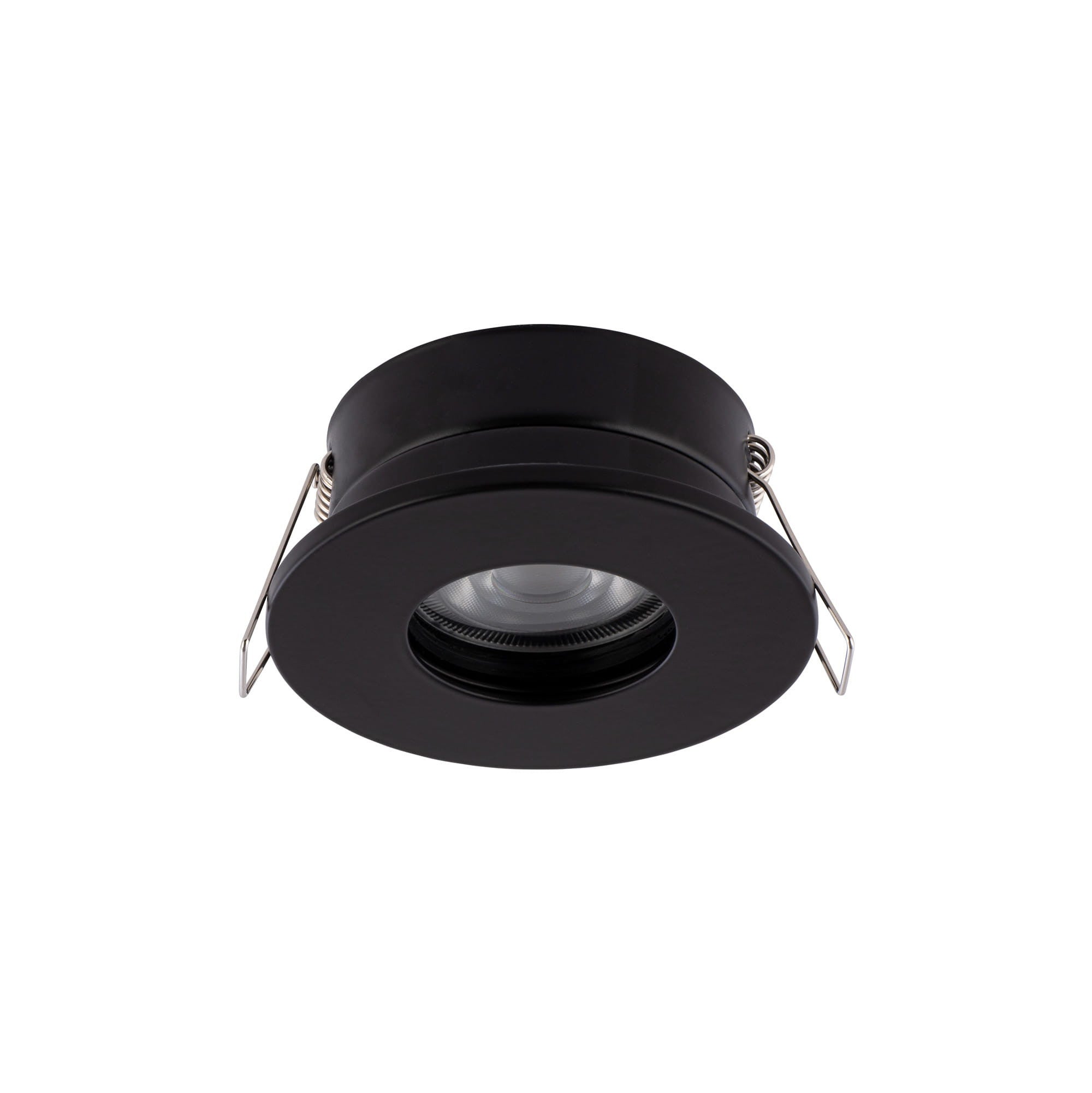 Oprawa sufitowa wpuszczana podtynkowa Golf czarna 1xGU10x15W okrągła IP54 wym: 8,3 x 8,3 cm aluminium Nowodvorski Lighting
