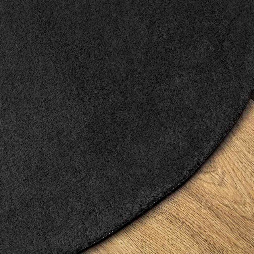 Tapis HUARTE noir 140 x 200 cm 100 % polyester - 4