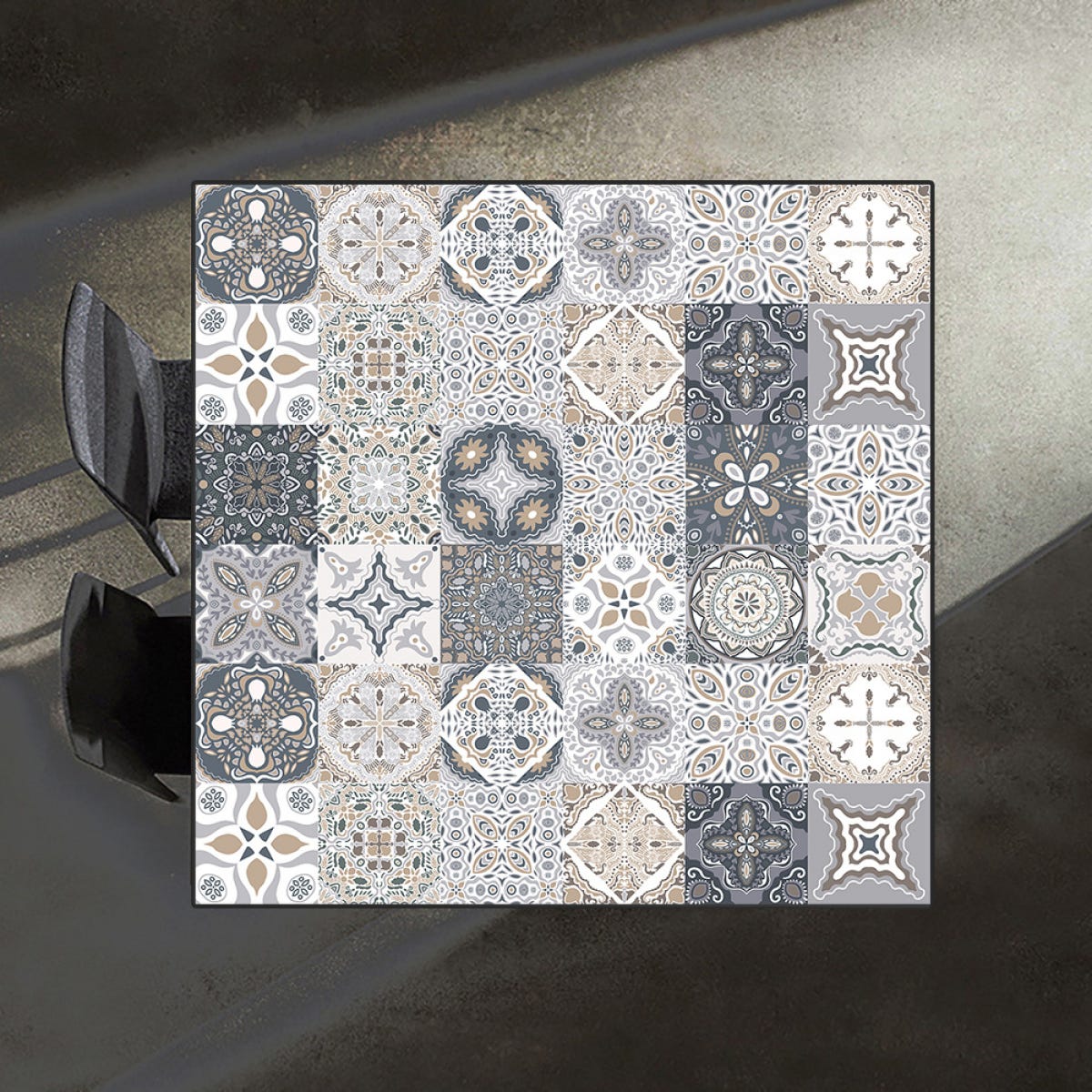 Azuejos Adesivos de azulejos para banheiro e cozinha 24 peças 15x15 cm Adesivo ...