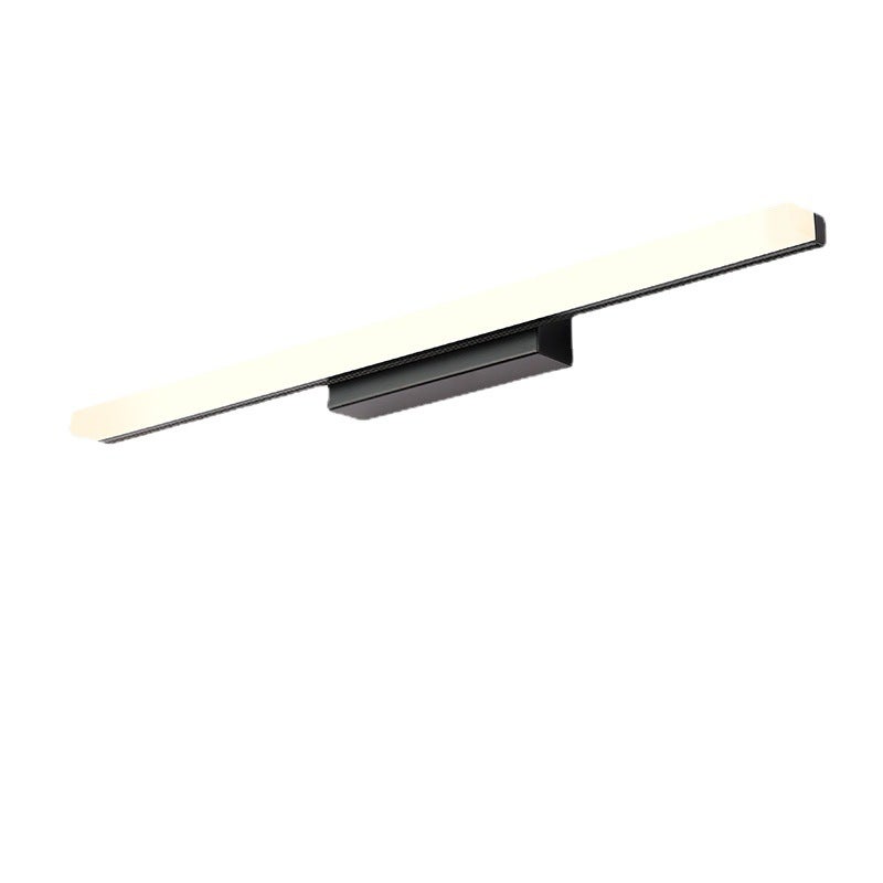 Lampa ścienna do neutralnego białego lustra łazienkowego, nowoczesne oświetlenie łazienkowe.