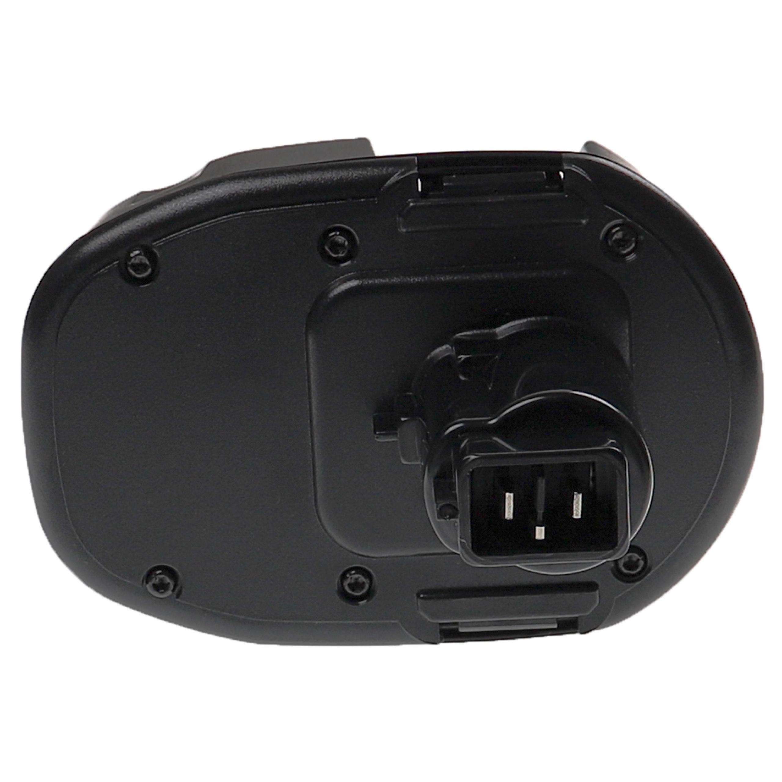 EXTENSILO Batterie compatible avec Dewalt DC612KA, DC614KA, DC528 FlashLight, DC551KA, DC613KA, DC615KA outil électrique (3300 mAh, NiMH, 14,4 V) - 4