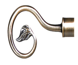 cache vis conique diamètre 12 mm en laiton poli (lot de 2) (réf LA12C