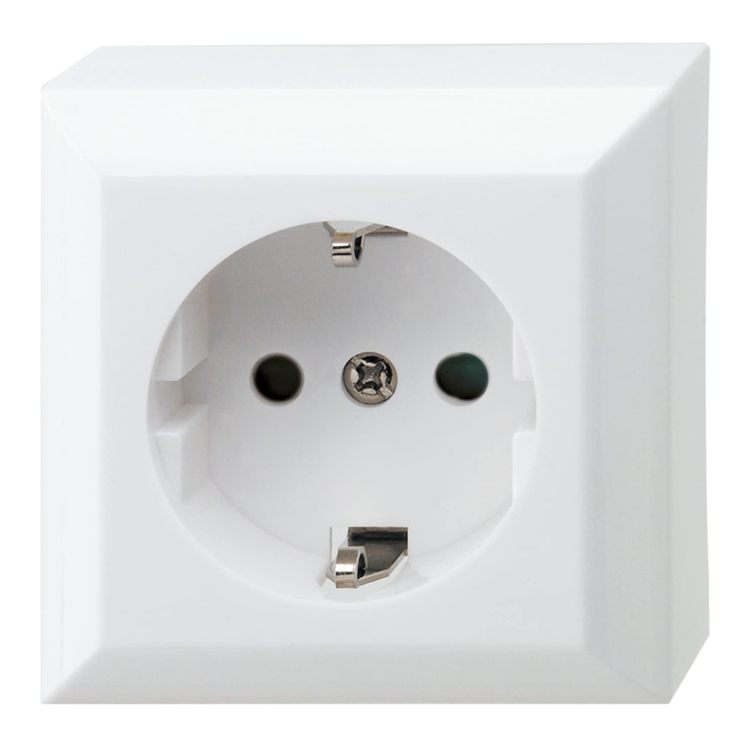 LIVOLO Presa Schuko 1 Posto In Vetro Oro - VL-C7C1EU-13 - Design Moderno, 16A/250V, 80x80mm - 2