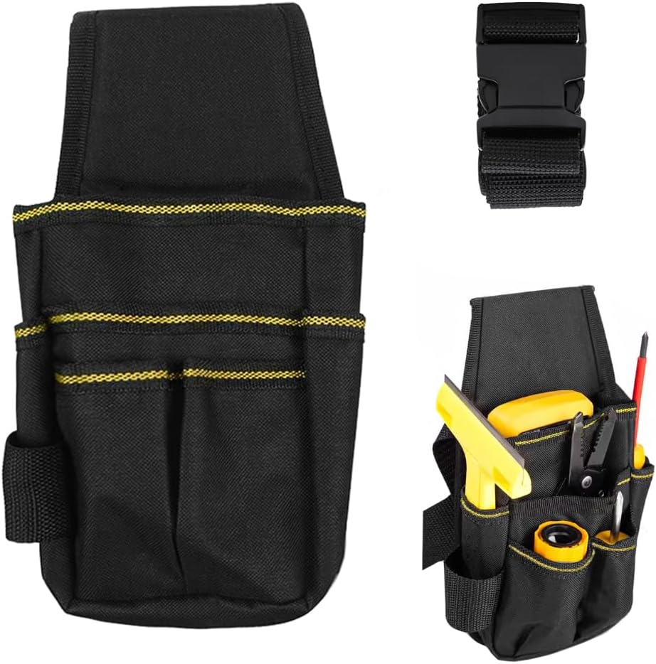 Tourbon Ceinture à outils en toile cirée avec bretelles amovibles pour