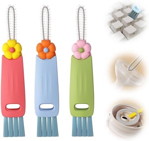 4 pezzi set di spazzole per pulizia manico lungo per biberon a bocca stretta tubo bong lavaggio sport bottiglia d'acqua strumenti per la pulizia del tubo di vetro