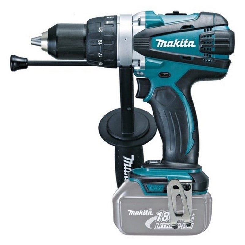 Perceuse à percussion 18V LXT Ø13 mm (machine seule) - MAKITA DHP458Z - 6