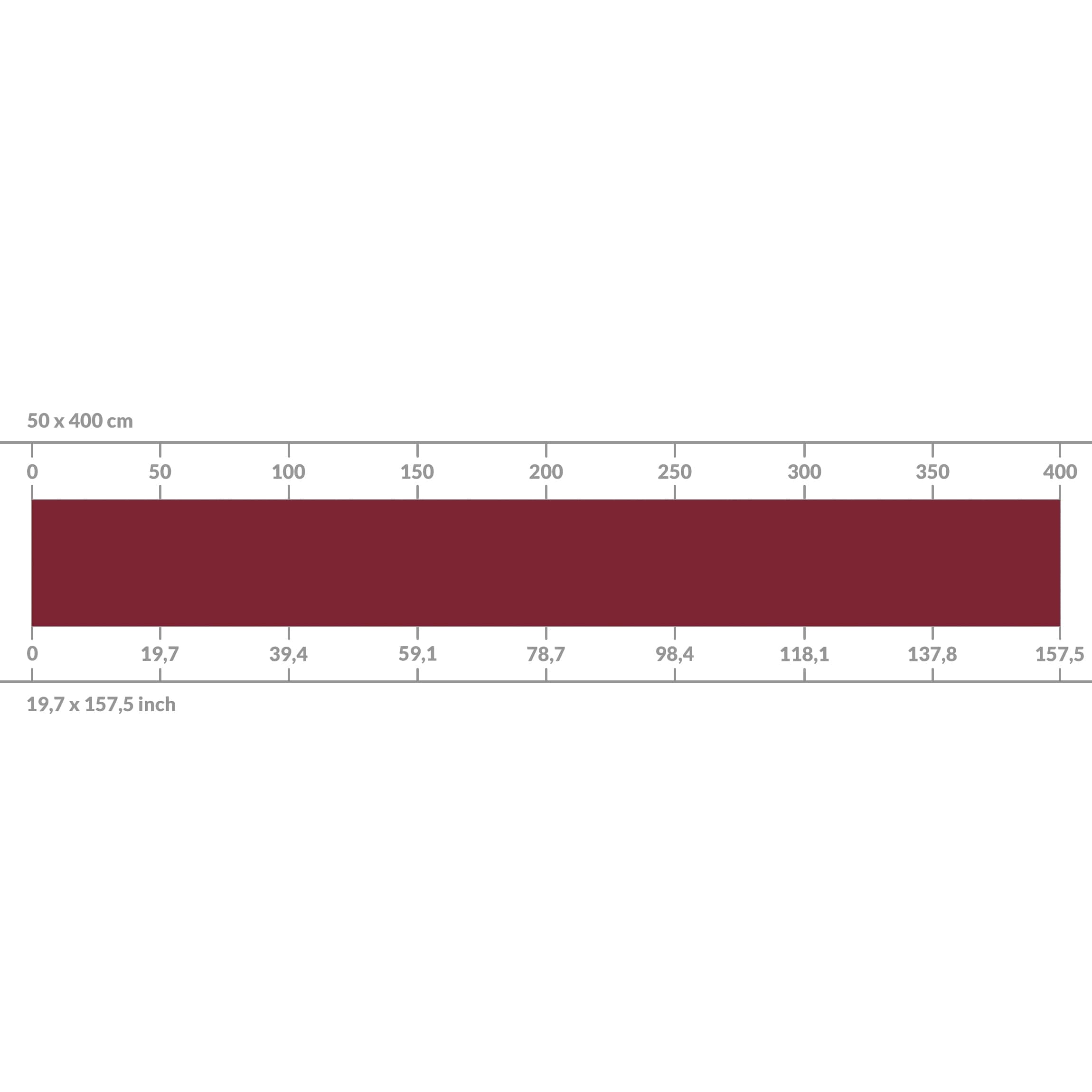 Rivestimento cucina moderno rivestimento adesivo cucina impermeabile e resistente all'olio per pareti e piastrelle Bordeaux 300 x 50 cm - 5