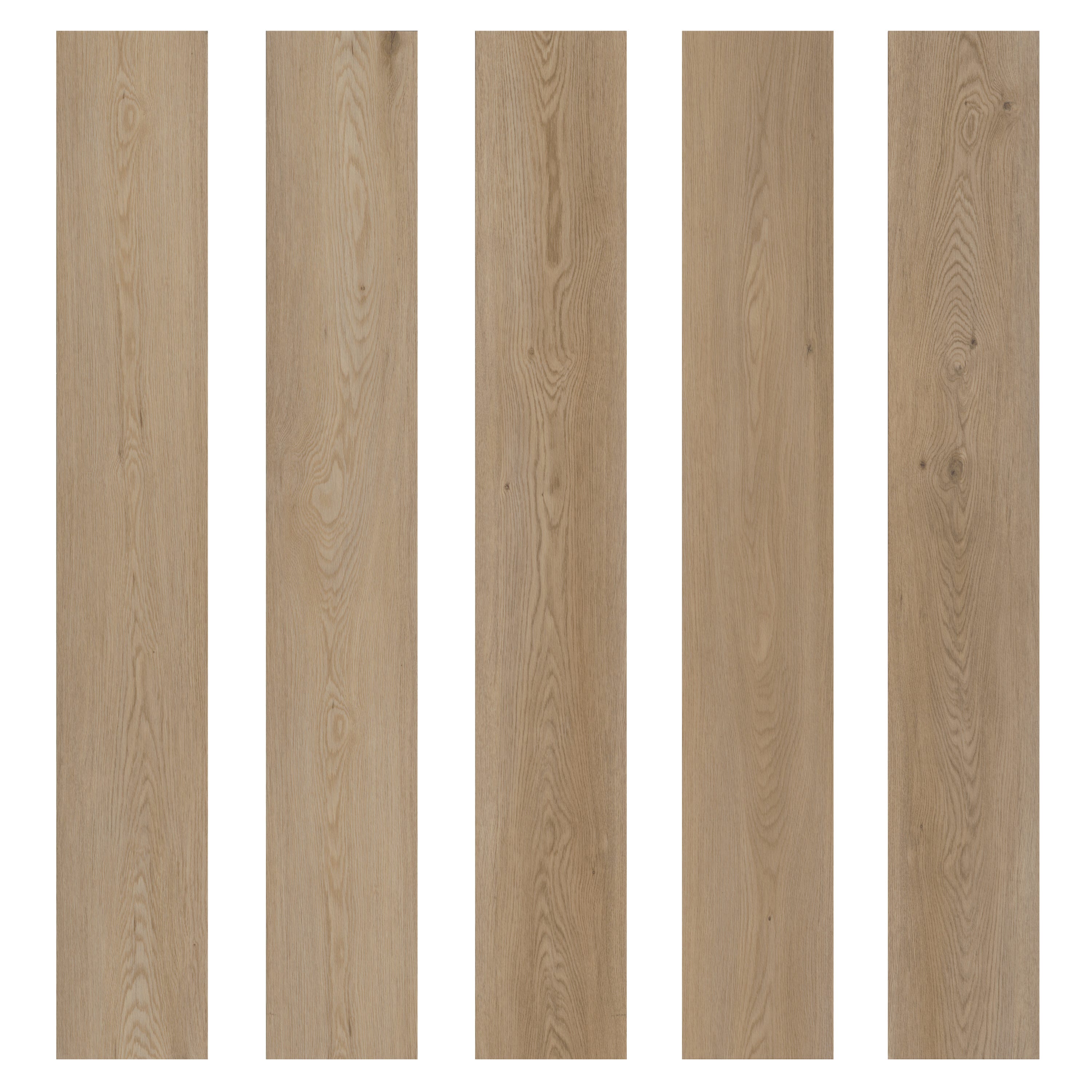 ARTENS - Échantillon de lame PVC - 28 x 15 cm - Sol PVC à clipser RAILTON - FORTE - Effet bois - Beige clair - Epaisseur 4 mm - Classe 32 - 6