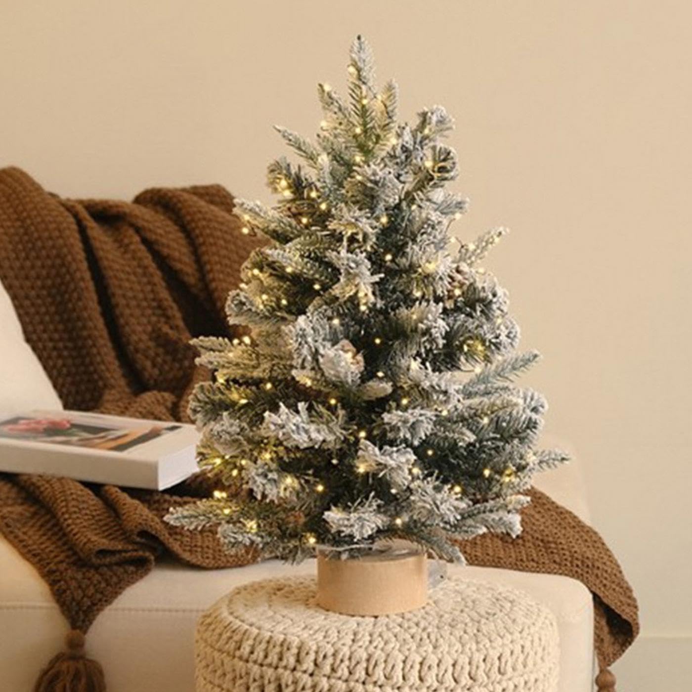 Sapin De Noël Miniature, Petit Sapin De Noël Artificiel Idéal Pour Les Decorations Et Cadeaux De Noel A Faire Soi Meme Sur Un Bureau 45 Cm 98672213