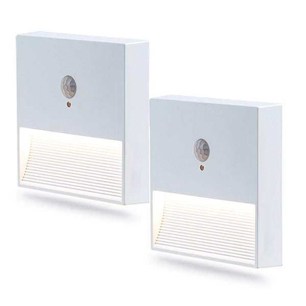 Lampe D'armoire Sans Fil GRUNDIG Avec Détecteur De Mouvement - LED Blanc Chaud, Rechargeable USB-C, 85 Lumens