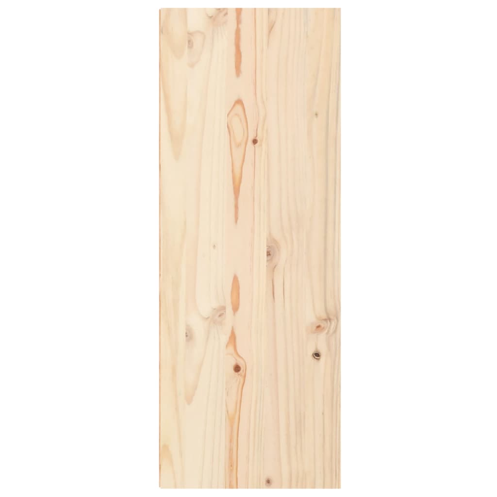 Maison Exclusive - Armario de pared 2 uds madera maciza de pino 30x30x80 cm - 8