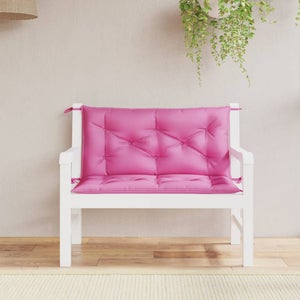 Coussin Banc 150cm Rose - Éponge 5cm Intérieur/extérieur
