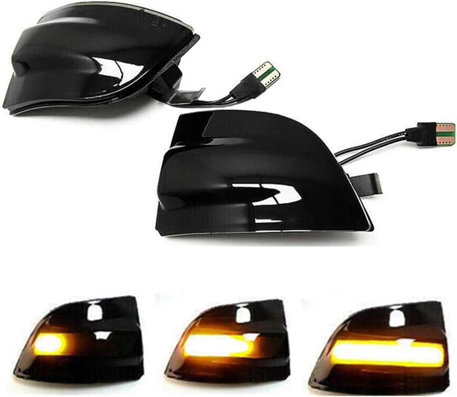 Dynamiczny kierunkowskaz LED – lusterko boczne do Forda Focus MK2 / C-MAX 2003-2010 – łatwa wymiana