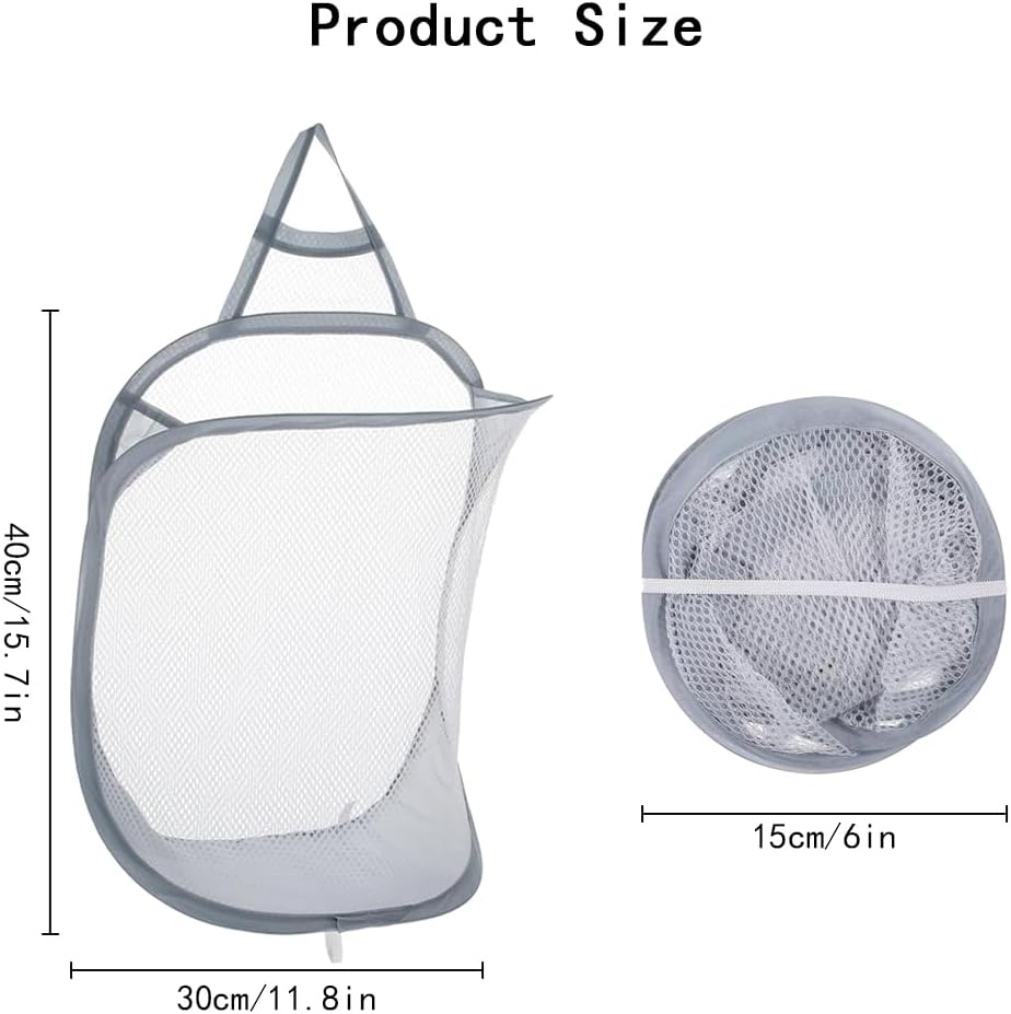 Rkxzt Panier à Linge, Panier à Linge Pliable, Panier à Linge Sale Imperm Able Avec Poign Es En Aluminium Prot G Es Pour Dortoir Universitaire Famille 82l