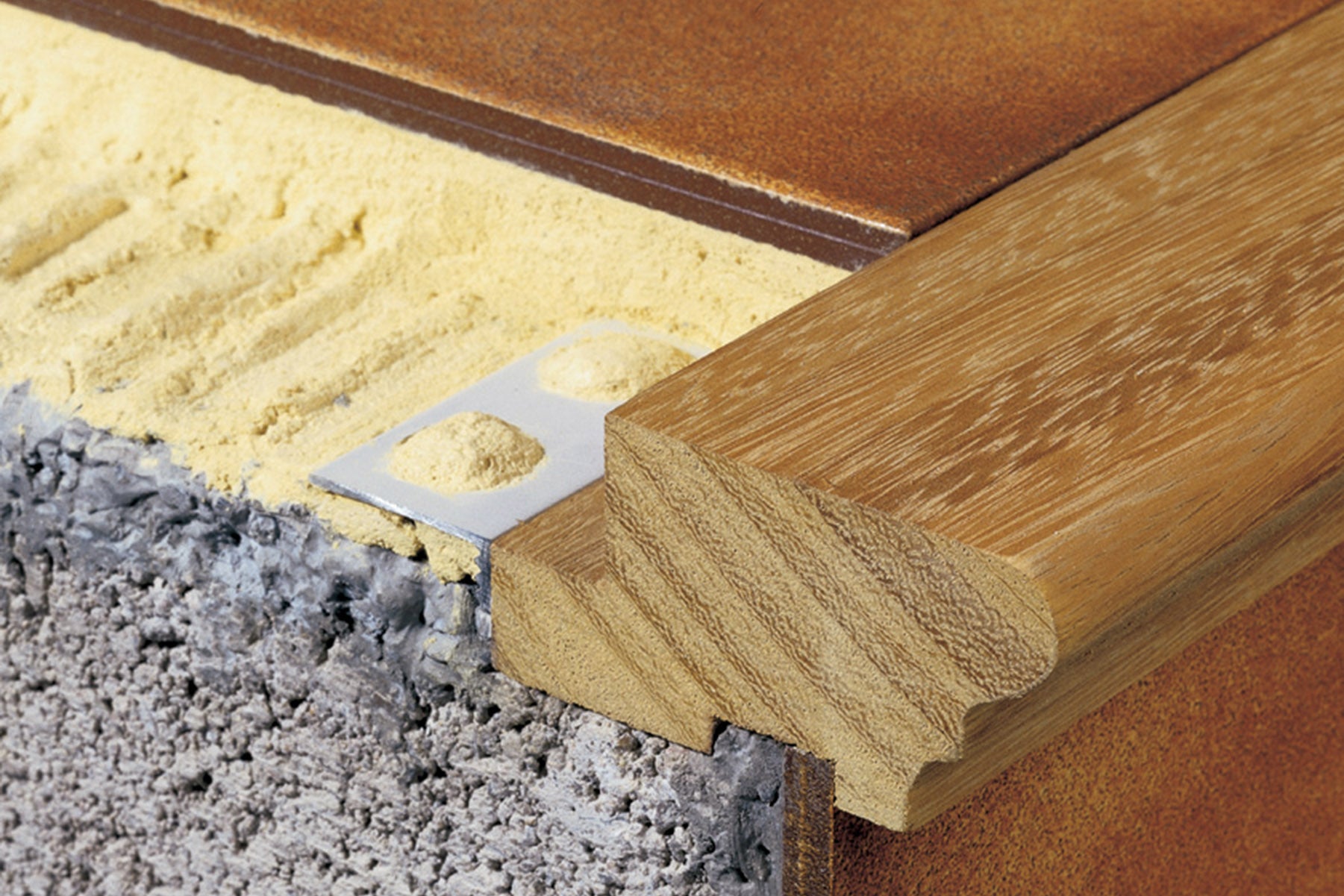 Nez de marche - Novopeldaño® Romano - 50x2500 | Leroy Merlin