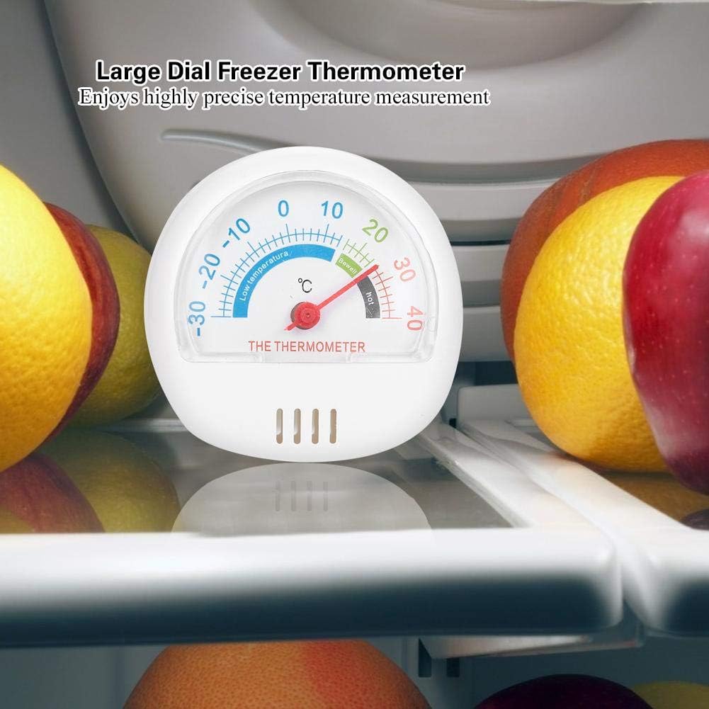 Termometro per Congelatore a Quadrante Grande Sicuro, Termometro a Quadrante Grande, Termometro per Congelatore, Resistenza Alle Alte Temperature per