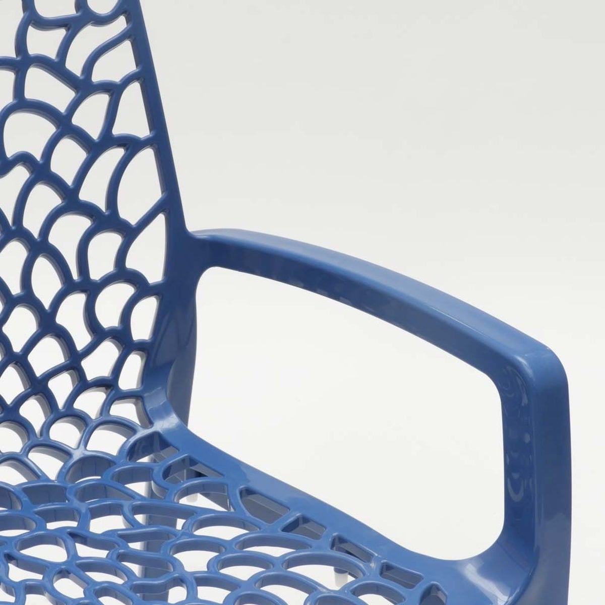 Chaise en polypropylène accoudoirs jardin café Grand Soleil Gruvyer Arm - 7