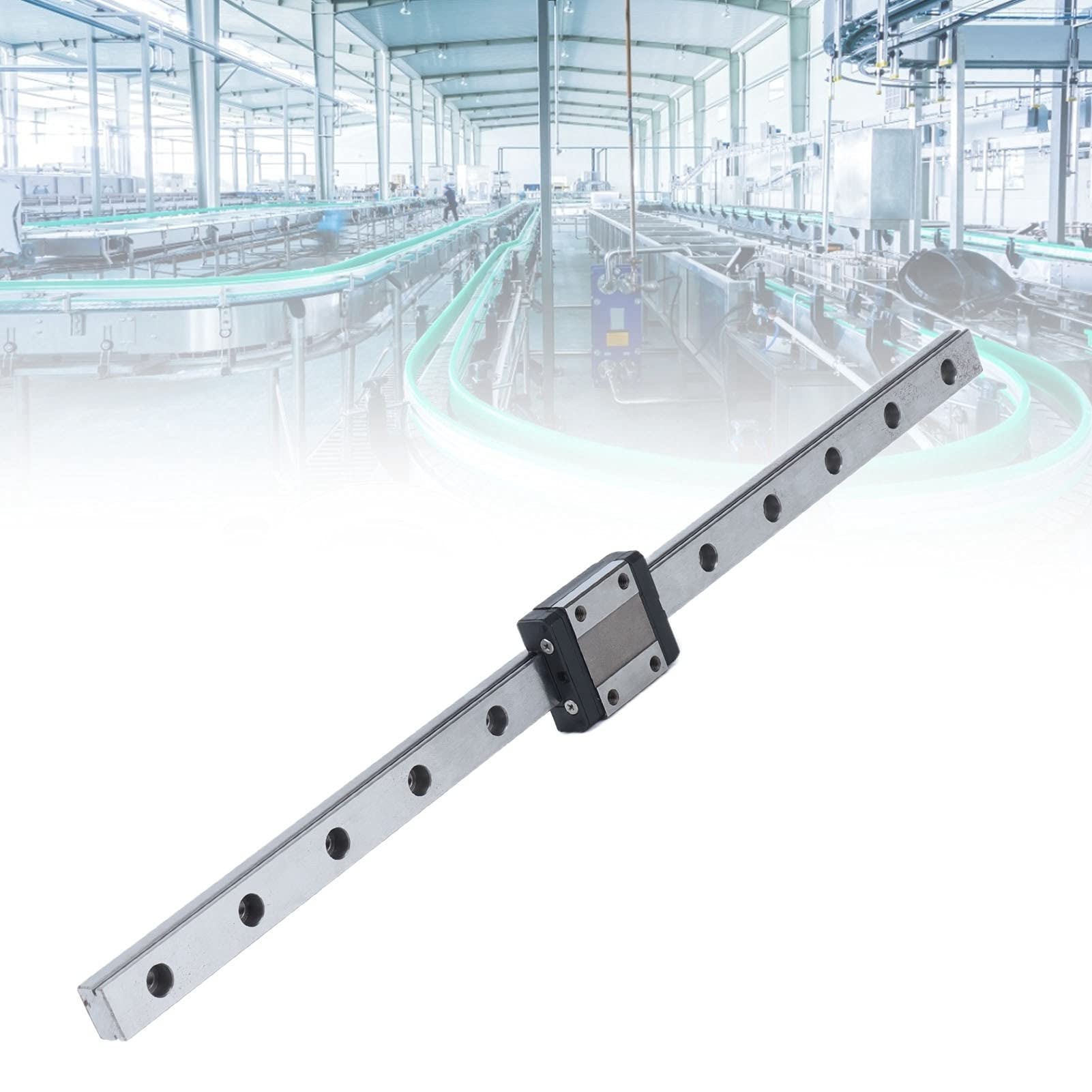 Guide Linéaire Miniature, 1 Pièce LML12B Guide Linéaire Miniature De 12 Mm De Large Glissiere Pour Tigesaxesrails De Mouvement Lineaire Trempes 200 Mm 86241826