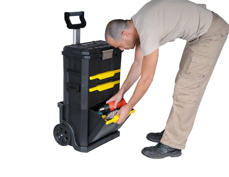 Stanley - Servante modulo 2 en 1 avec boite à outils - STST1-70344 - 6