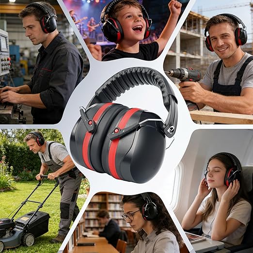Casque antibruit snr 36 dB-Bleu - 6