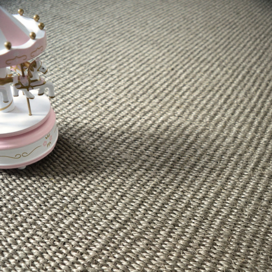 Tapis Sisal Quintana grège - Ganse coton grège - 250 x 350 cm - 5