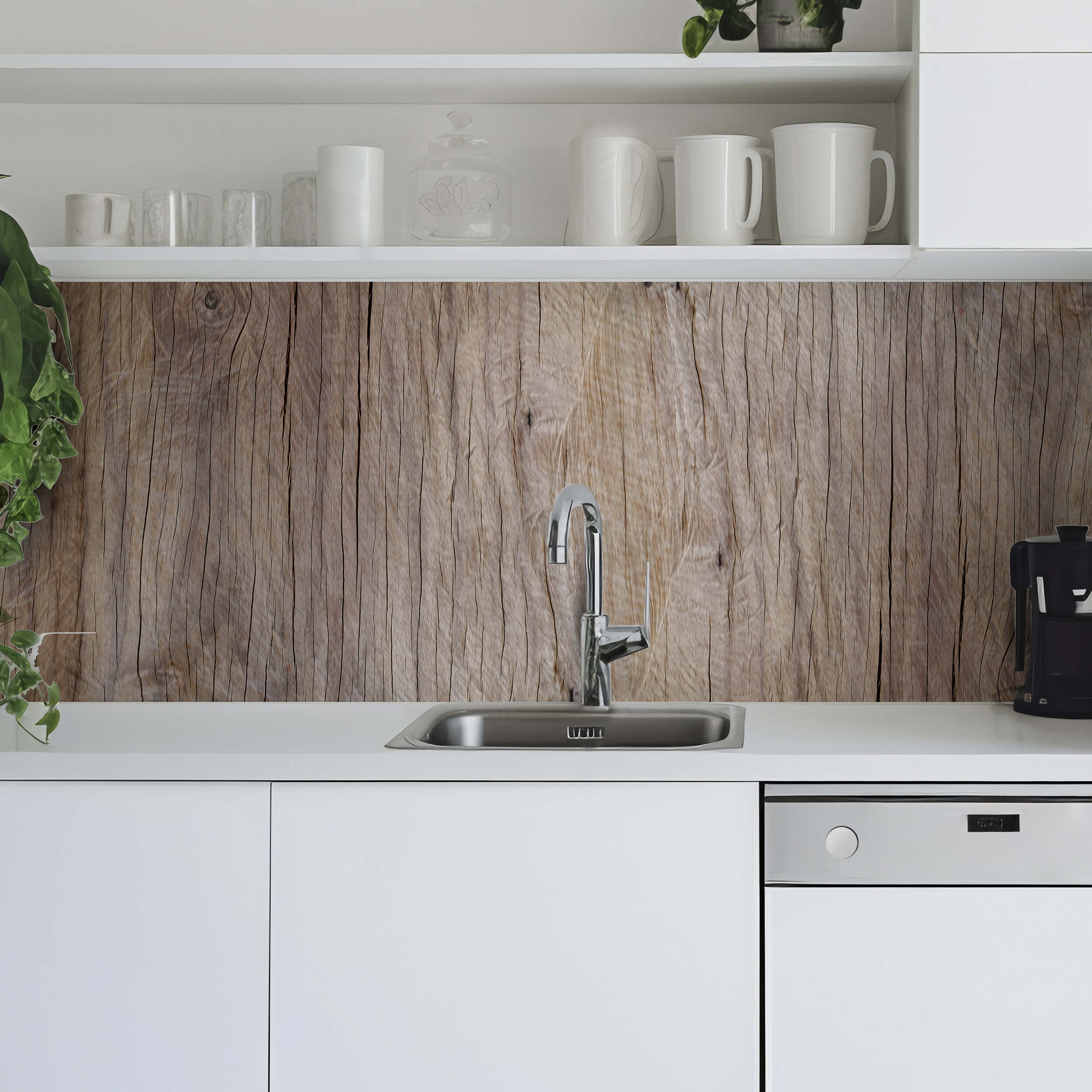 Ruban Adhésif Effet Bois Chêne Orange - 5.7 Cm X 4.57 M, Imperméable, Pour Meubles Et Murs