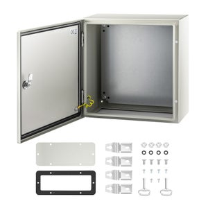 Scatola Elettrica da Esterno 16x12x8 in Acciaio Inox - NEMA 4X/IP66