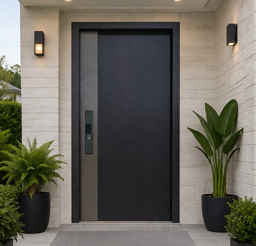 Puerta Blindada 2050 × 960 × 100 mm Cerradura Normal TL501B-L