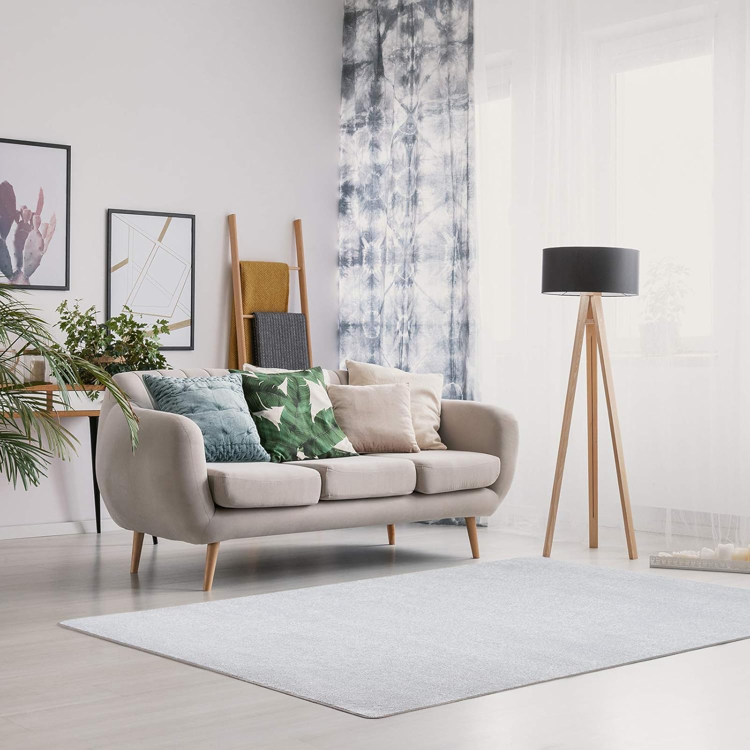 Tapis de Salon en velours Sundae, Argent 80 x 400 cm - 7