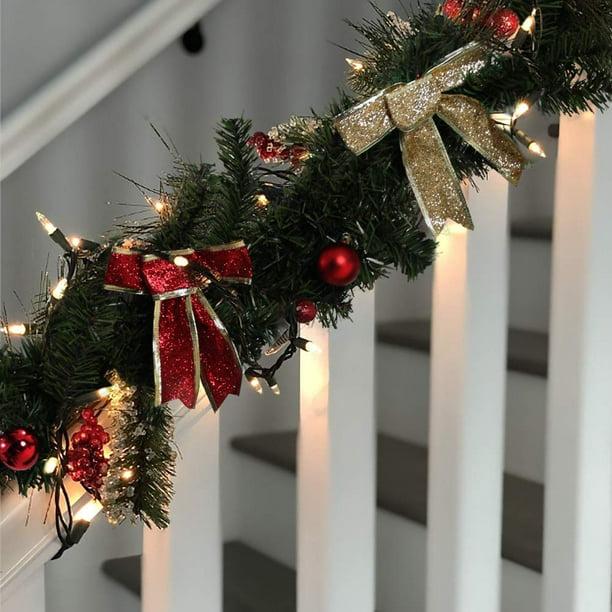 Guirlandes De Noël Hiver Sapin Conique Vert Hauteur 4,2 M - Décoration De Noël Grosse Guirlande Noel Exterieur