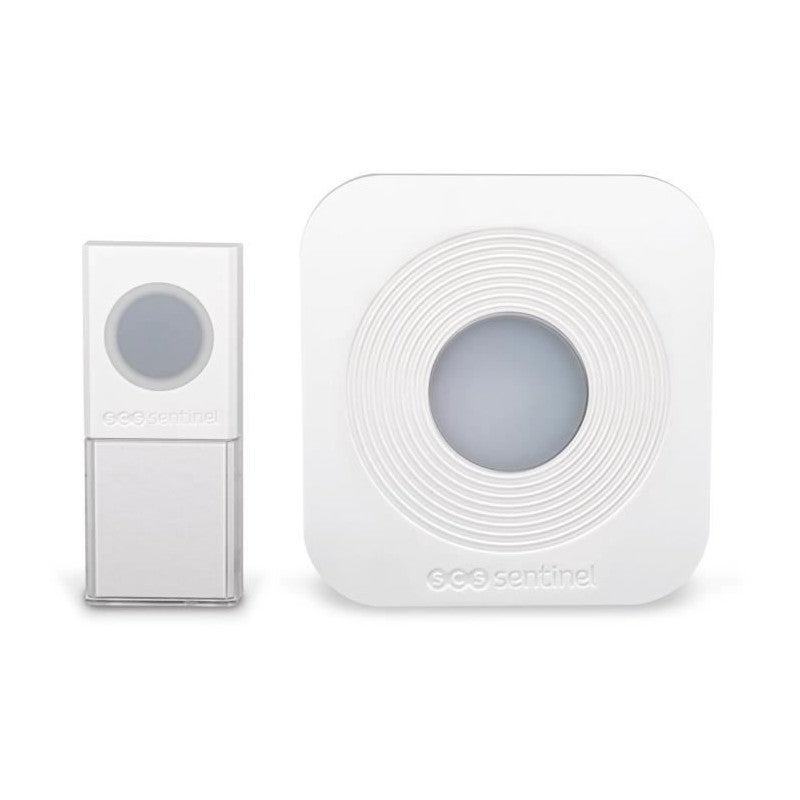 Carillon sans fil - SCS SENTINEL - 200 metres - SimplyBell - Blanc - 3