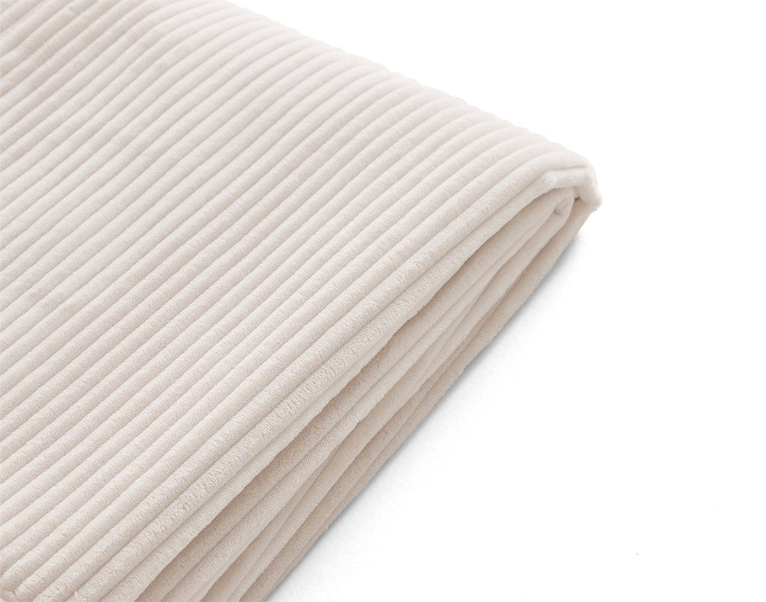 Housses en velours côtelé pour canapé Calgary d'angle 3 places + 1 pouf | Leroy Merlin