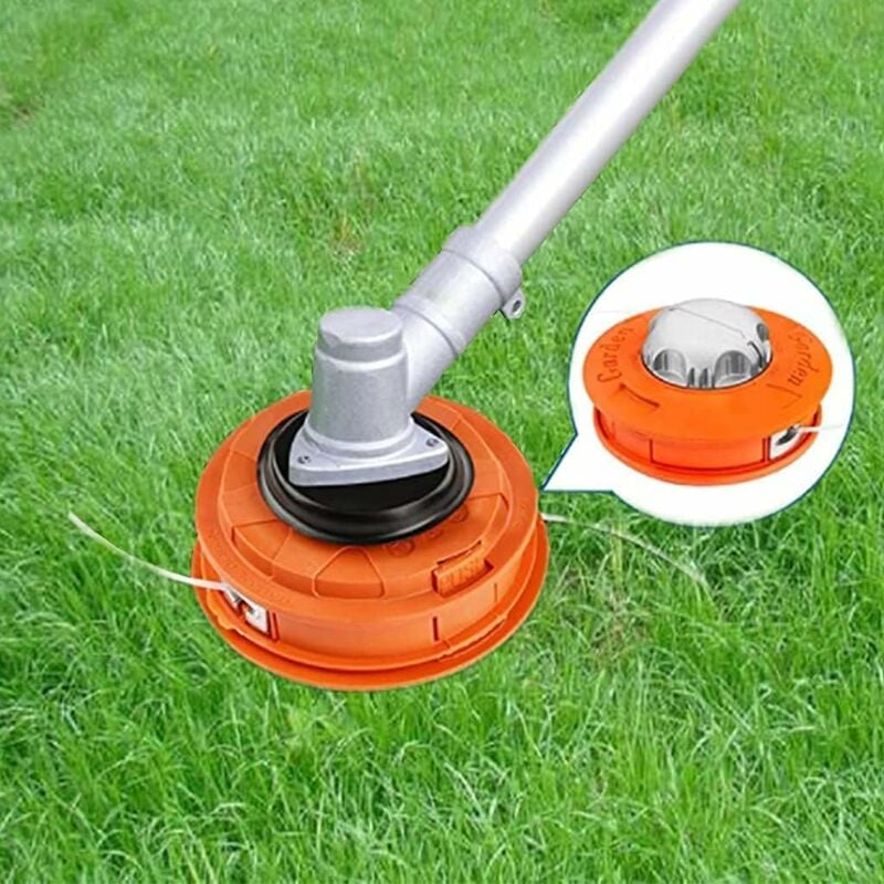 Bobine Fil Tete debroussailleuse Universelle M10 X 1,25 avec 2,4mm x 15m Fil Nylon - 3