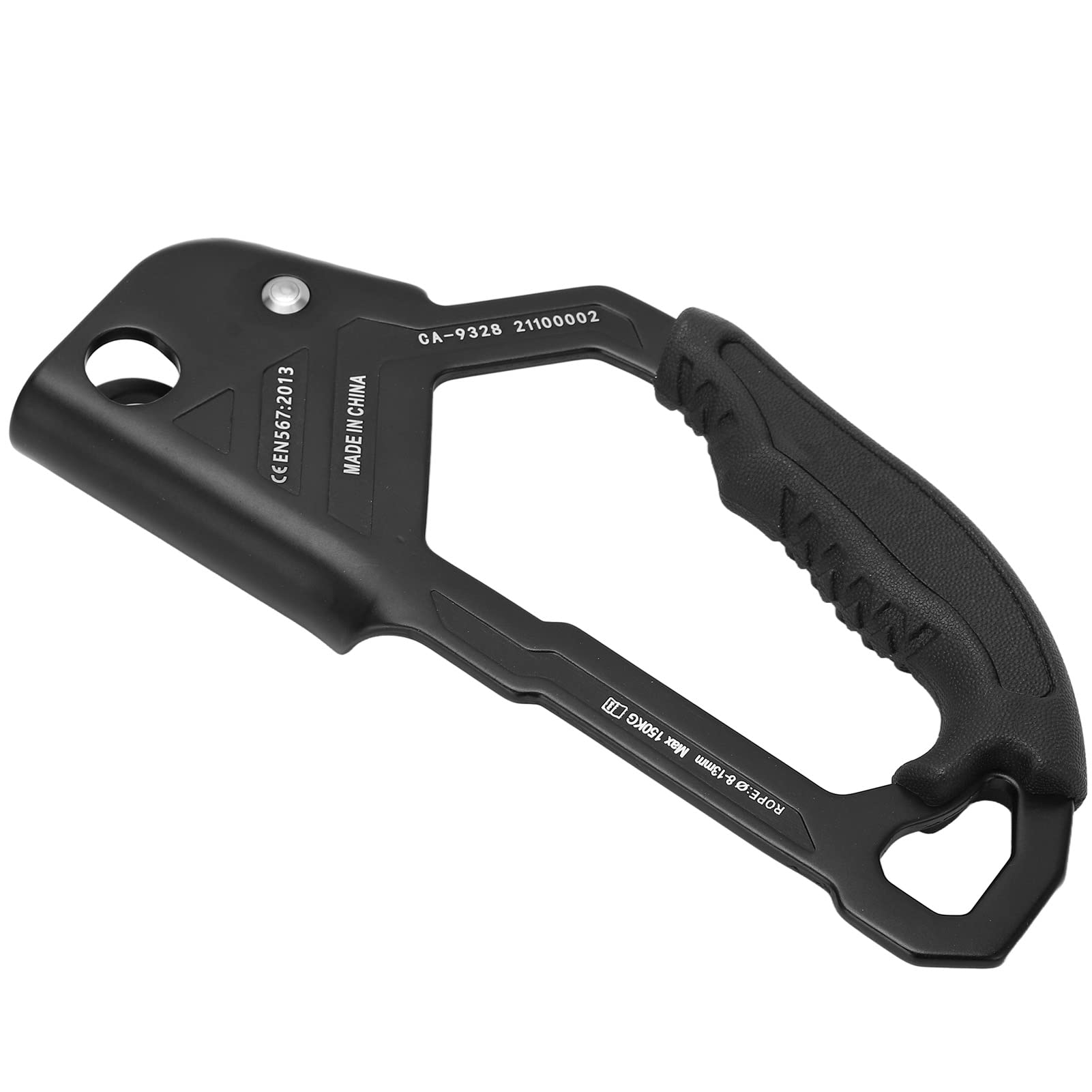 Tiardey Ascendeur Gauche Escalade - Pour Corde 8-12mm | Arboriste, Rappel Et Secours | Poignée Confortable