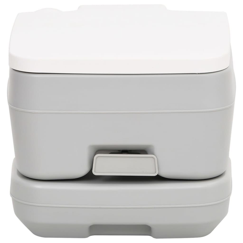 Toilettes De Camping Portables Pliables - Pour Camping, Randonnée, Voyage - Design Compact Et étanche Avec Couvercle Bloquant Les Odeurs - 9