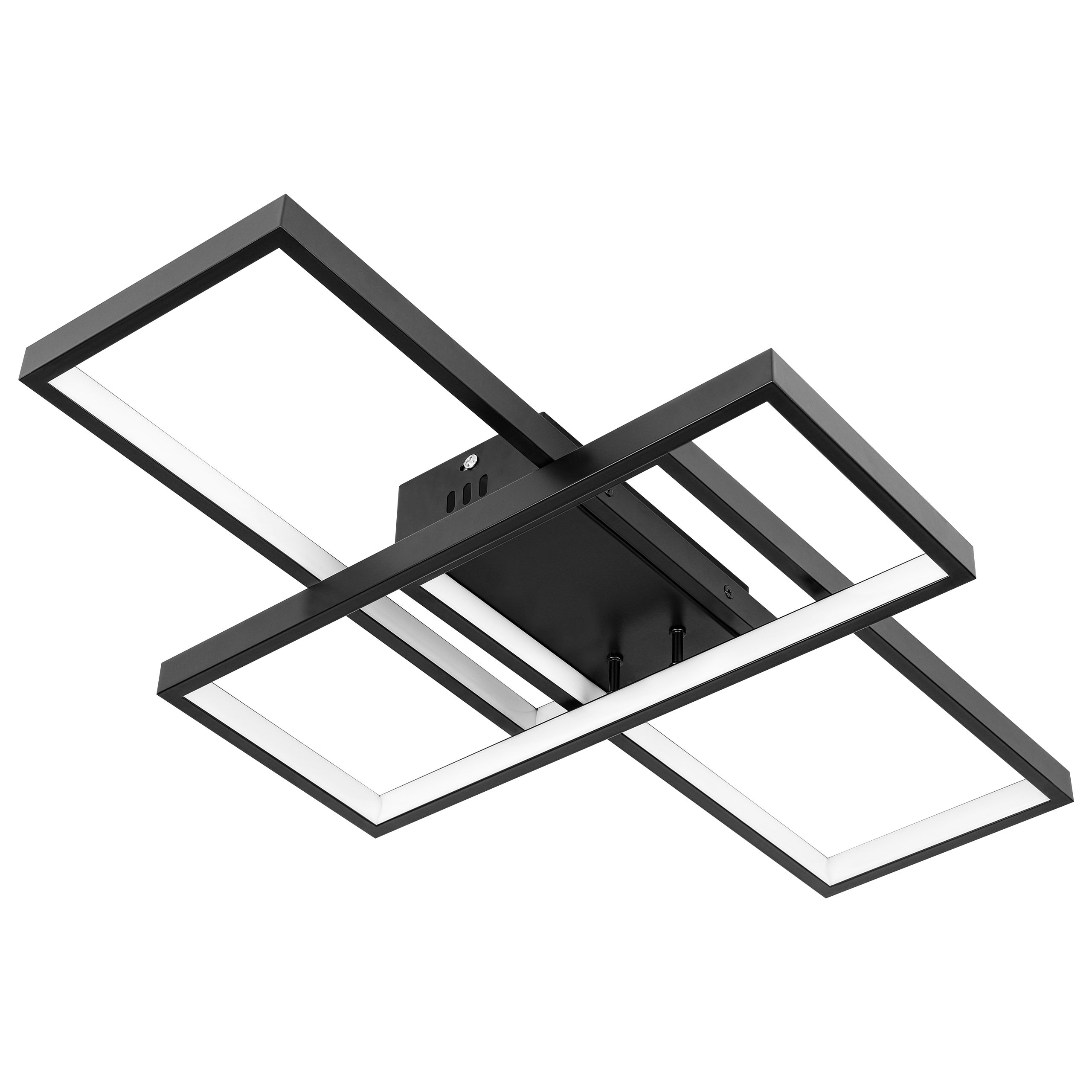 Żyrandol LED Orion 72W 56x37x8 cm IP20 3000K-6500K regulacja barwy i ściemniania czarny MasterLED - 4