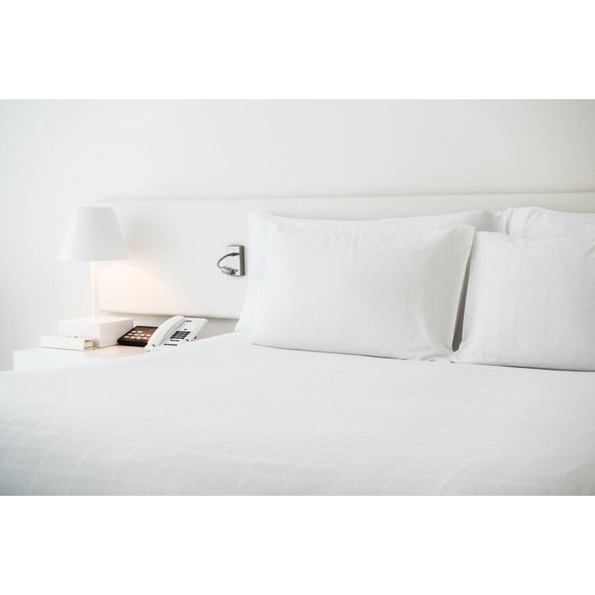 Sábana encimera hosteline iris premium blanco cama de 150