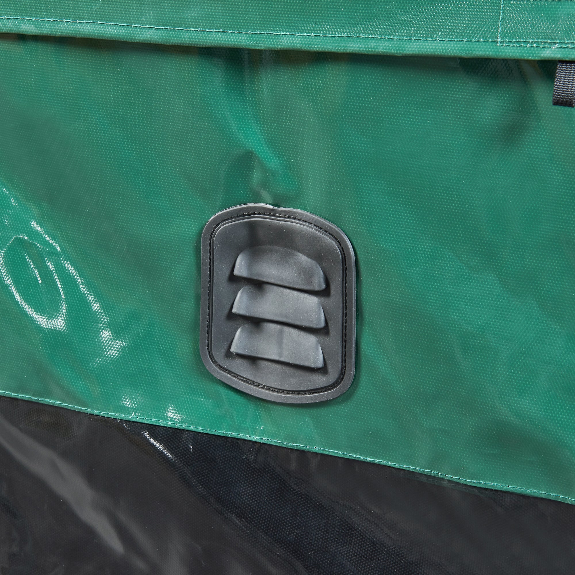 Caja de almacenamiento para exteriores Alanno de 560 L - Verde/Negro [casa.pro] - 8