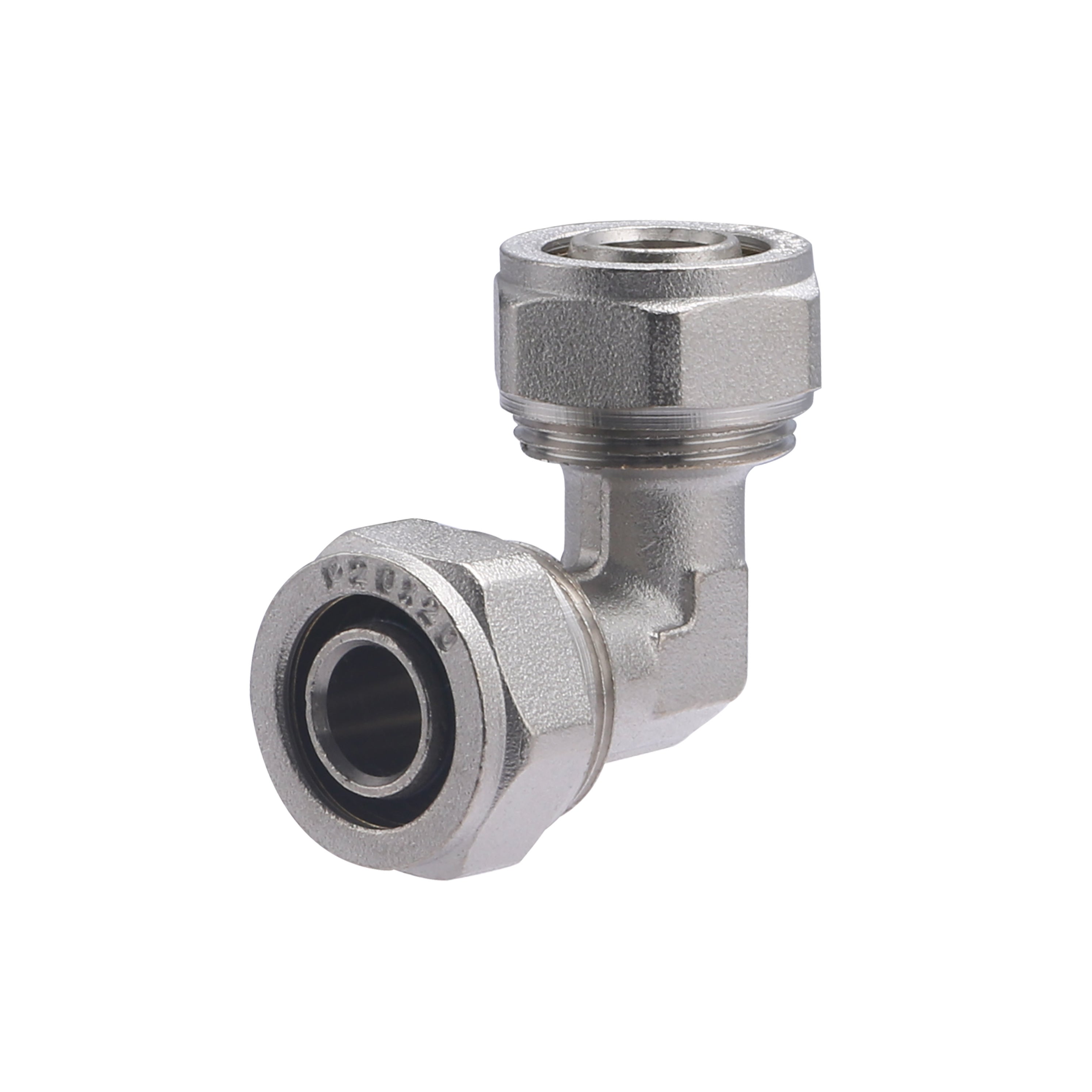 Noyon & Thiebauld Raccord Multicouche à Compression Té Égal 16 Mm - À Visser, Double Joint - Fabrication Française, Eau Potable
