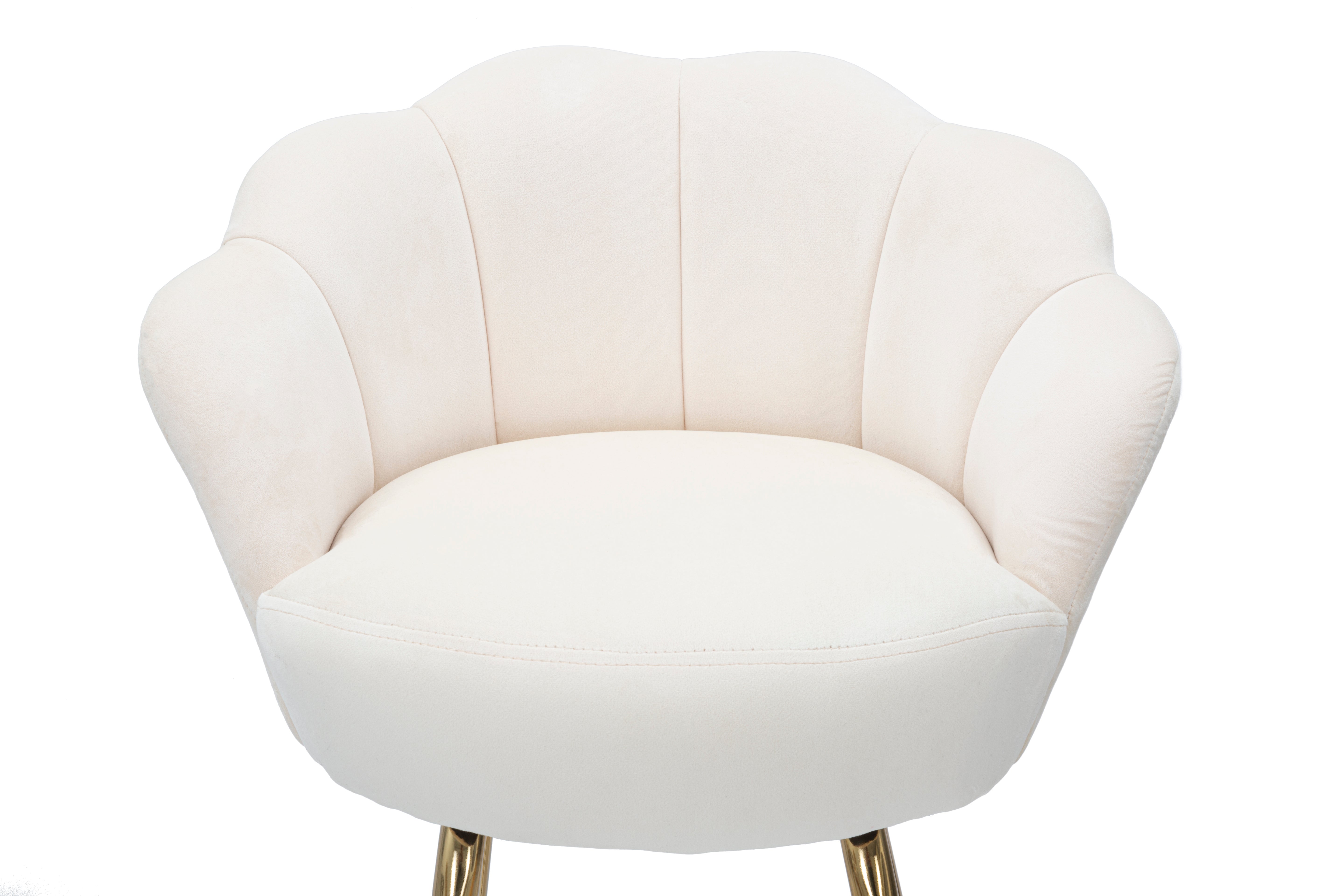 Taburete de bar cocina con respaldo floral patas doradas h90cm Vienna - 6