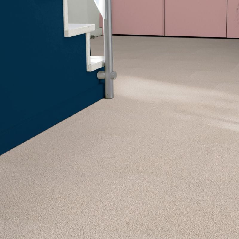 Arquiservi®-【Moqueta en loseta Viena Beige】50x50 cm|Fácil Instalación, Lavable y Antideslizante para Oficinas y Hogar - 3